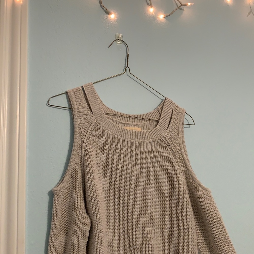 Hollister off the shoulder sweater